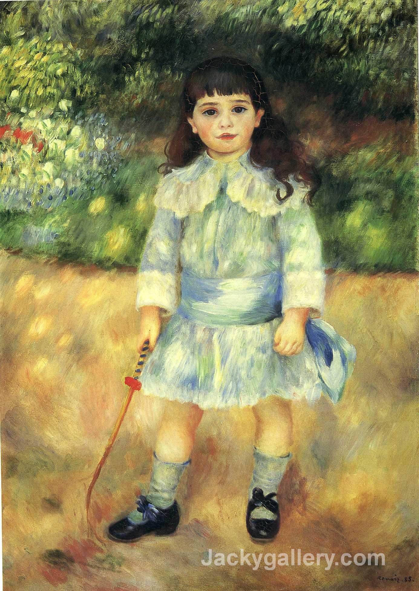 Child with a Whip by Pierre Auguste Renoir paintings reproduction